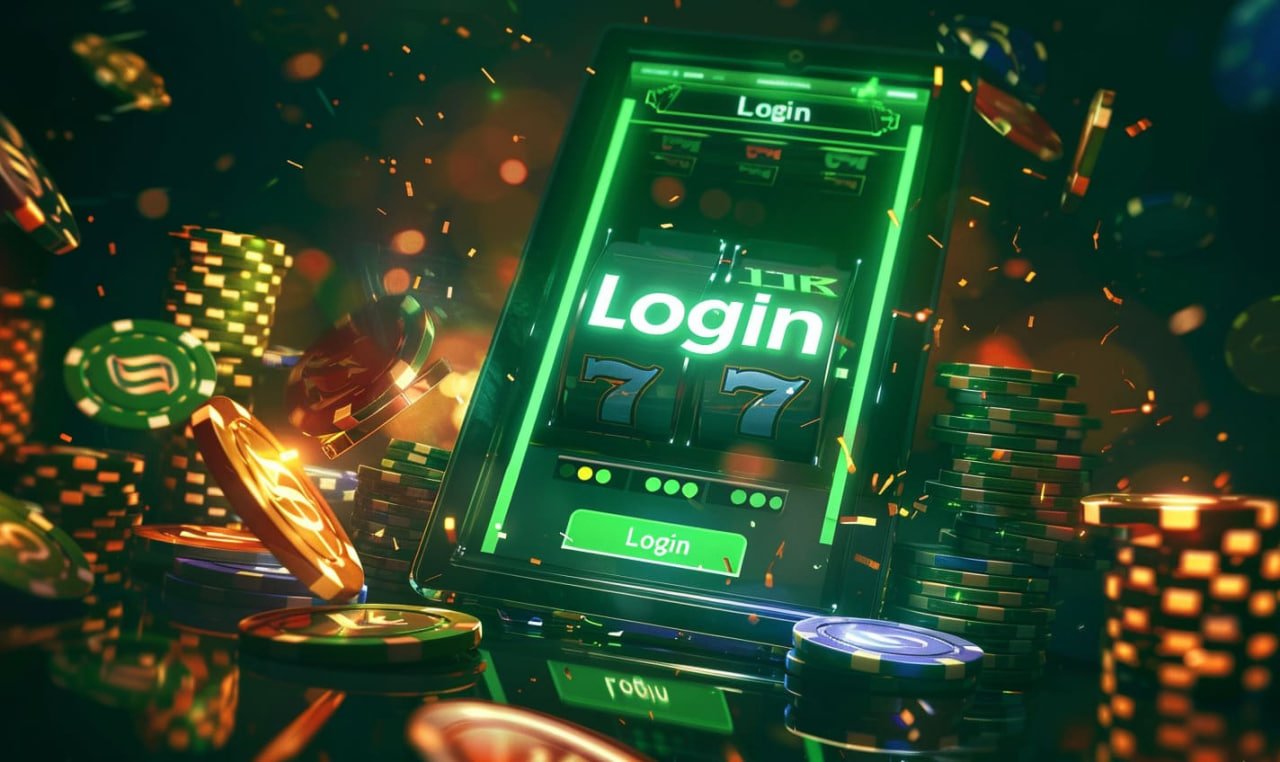 Pengguna mengakses fitur responsible gaming melalui perangkat mobile dengan antarmuka nyaman dan responsif